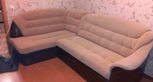 Перетяжка углового дивана. Петровск-Забайкальский